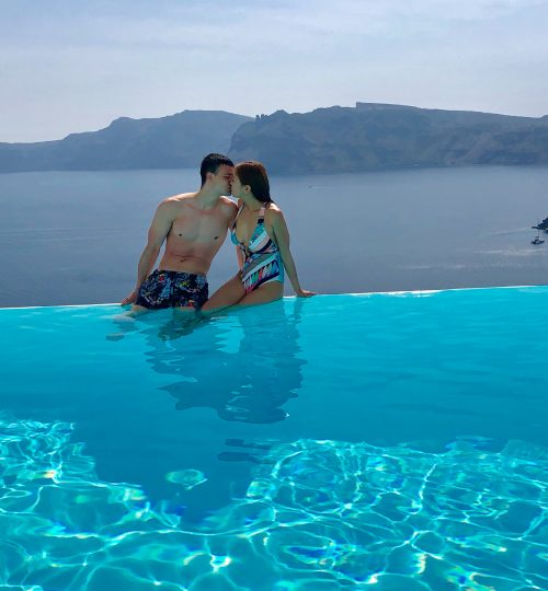 Honeymoon in Santorini